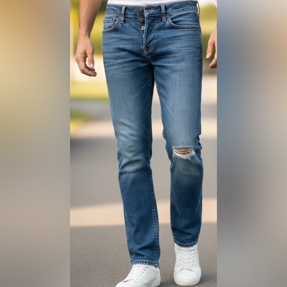 Abercrombie & Fitch Blue Denim Jeans